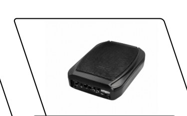 Subwoofer Slim 7x9" 220W RMS (embaixo banco)